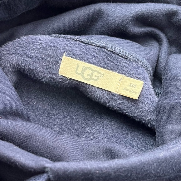 Ugg Blue High Neck Unisex Pullover Long Sleeve Sweatshirt Size XS/S - Picture 6 of 6